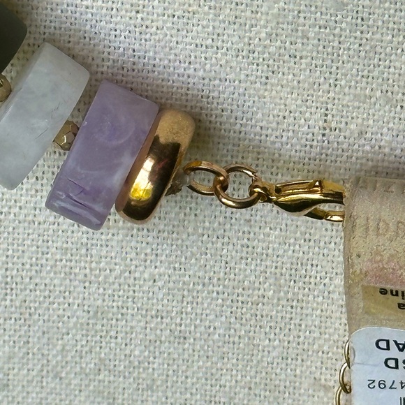 Anthropologie Shades of Sea Frosted Gem Necklace - Picture 3 of 4